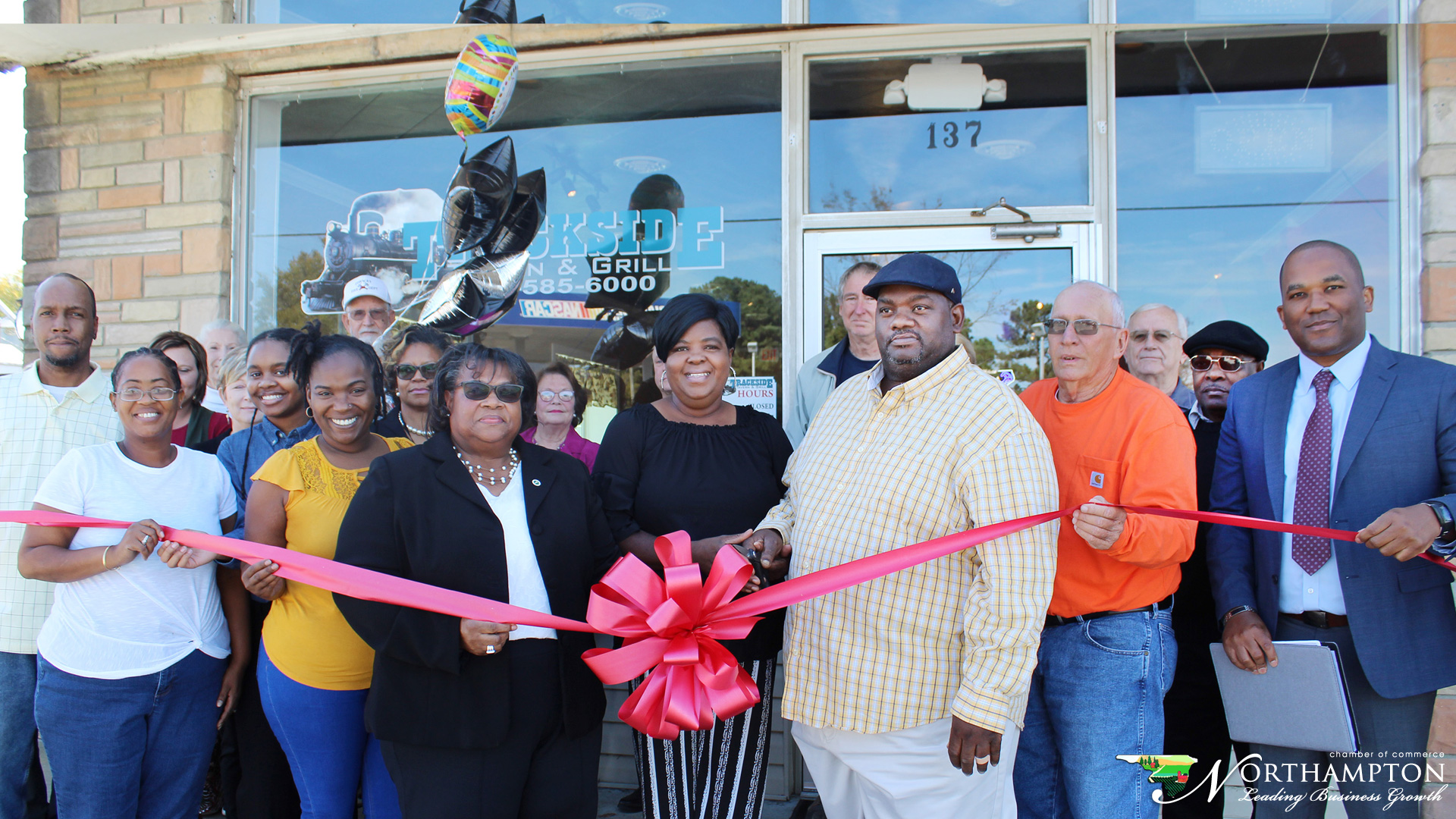 Track-Side Restaurant Conway Ribbon Cutting took place on November 4, 2019